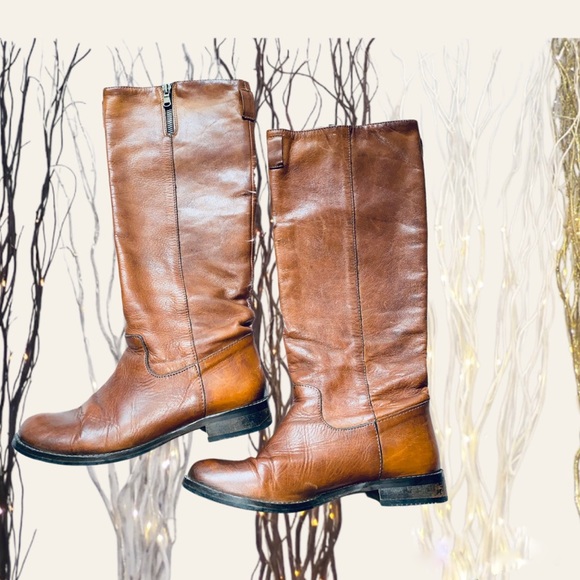 Riding Boots Italian Made Imported 100% Genuine Leather - Picture 4 of 16